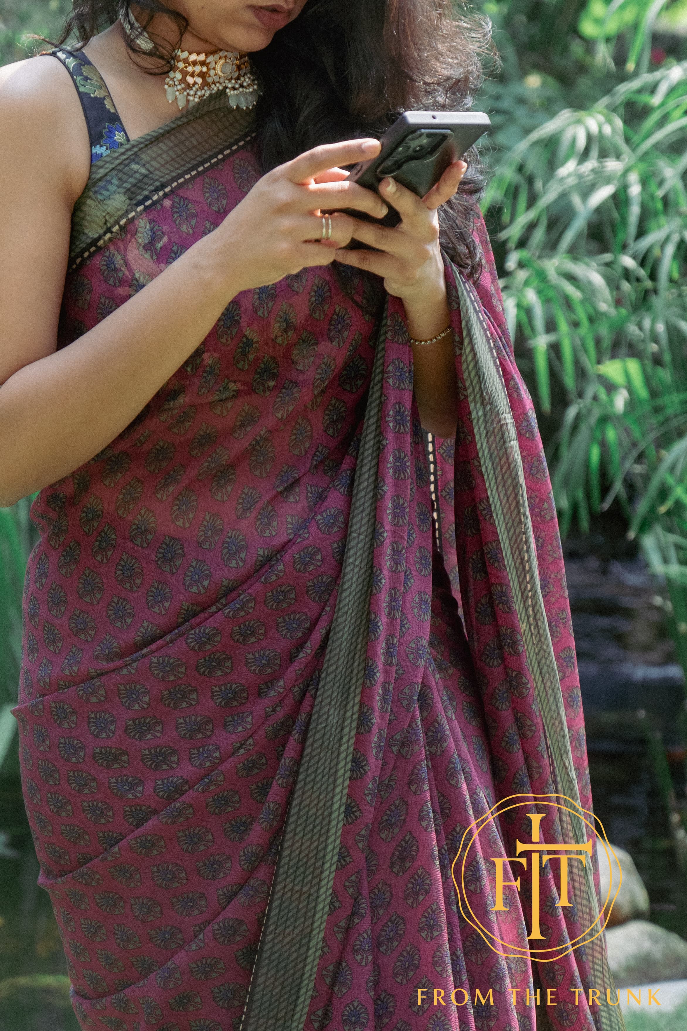 Heirloom saree detail